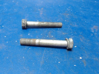 AN6-25A Army Navy Standard - Qty (2) BOLT - length: 2-45/64 - grip: 2-1/16 - thread: 3/8-24